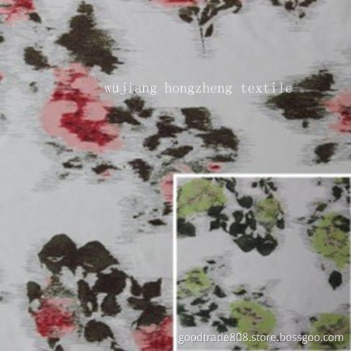 Satin Imitation Memory Fabric with Printed